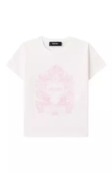 Хлопковая футболка Versace