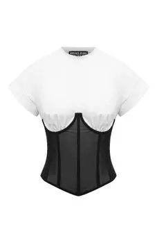 Хлопковая футболка Versace Jeans Couture