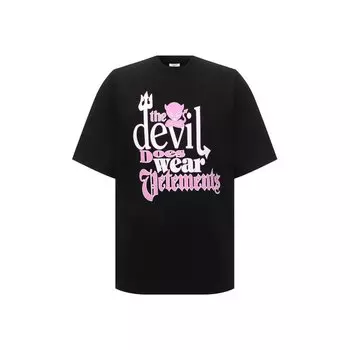 Хлопковая футболка VETEMENTS