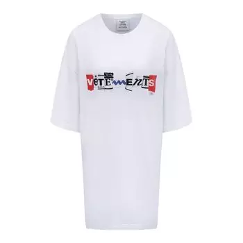 Хлопковая футболка VETEMENTS