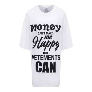 Хлопковая футболка VETEMENTS