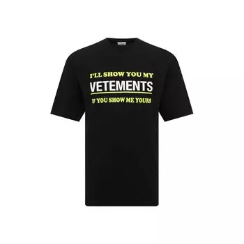 Хлопковая футболка VETEMENTS