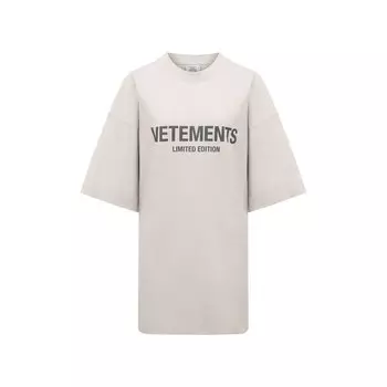 Хлопковая футболка VETEMENTS