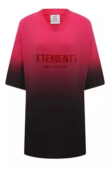 Хлопковая футболка VETEMENTS