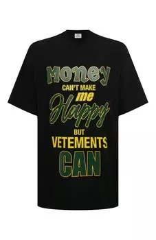 Хлопковая футболка VETEMENTS
