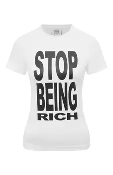 Хлопковая футболка VETEMENTS