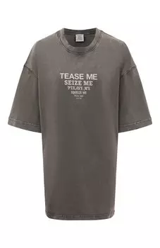 Хлопковая футболка VETEMENTS