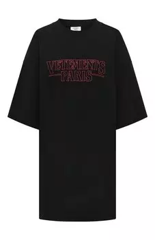 Хлопковая футболка VETEMENTS