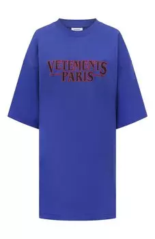 Хлопковая футболка VETEMENTS