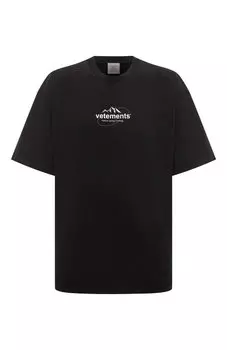 Хлопковая футболка VETEMENTS
