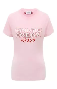 Хлопковая футболка VETEMENTS