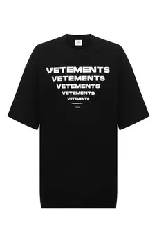 Хлопковая футболка VETEMENTS