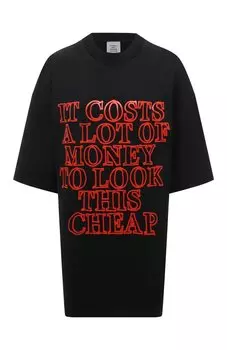 Хлопковая футболка VETEMENTS