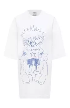Хлопковая футболка VETEMENTS