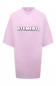Хлопковая футболка VETEMENTS