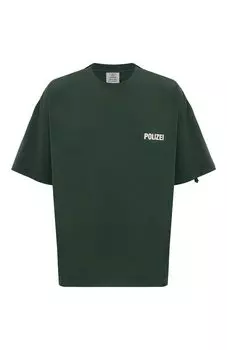 Хлопковая футболка VETEMENTS