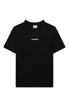 Хлопковая футболка VETEMENTS