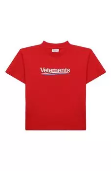 Хлопковая футболка VETEMENTS