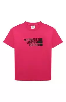 Хлопковая футболка VETEMENTS