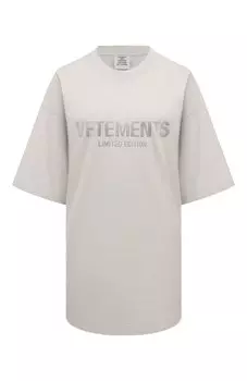 Хлопковая футболка VETEMENTS