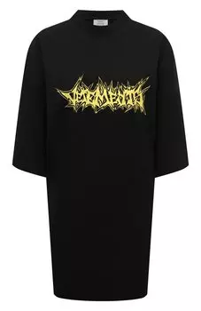 Хлопковая футболка VETEMENTS
