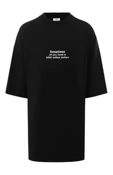 Хлопковая футболка VETEMENTS