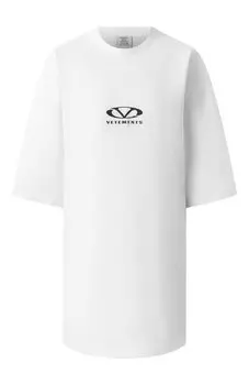 Хлопковая футболка VETEMENTS
