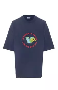 Хлопковая футболка VETEMENTS