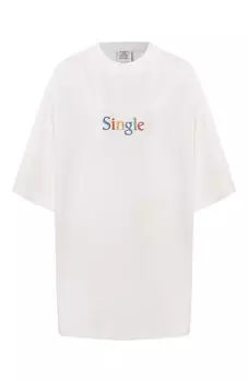 Хлопковая футболка VETEMENTS