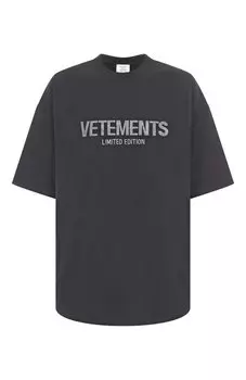 Хлопковая футболка VETEMENTS