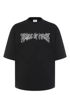 Хлопковая футболка VETEMENTS