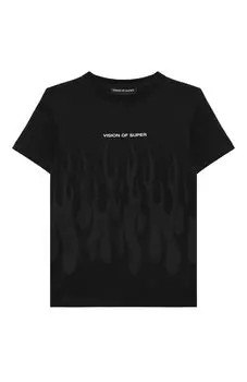 Хлопковая футболка Vision of super