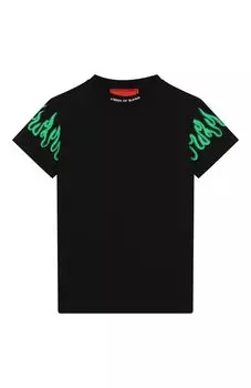 Хлопковая футболка Vision of super