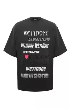 Хлопковая футболка We11done