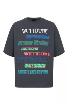 Хлопковая футболка We11done