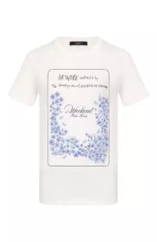 Хлопковая футболка Weekend Max Mara