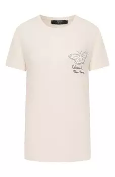 Хлопковая футболка Weekend Max Mara