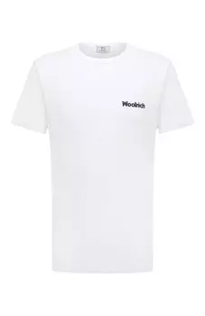 Хлопковая футболка Woolrich