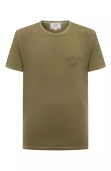 Хлопковая футболка Woolrich