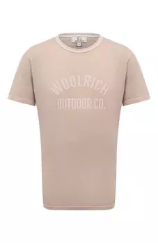 Хлопковая футболка Woolrich