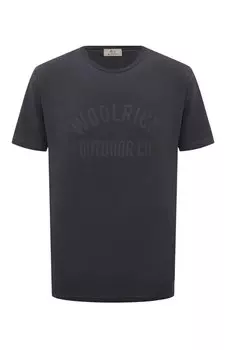 Хлопковая футболка Woolrich