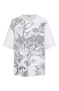 Хлопковая футболка YANINA