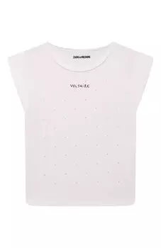Хлопковая футболка Zadig&Voltaire