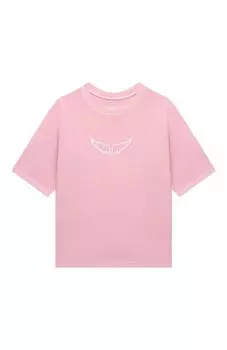 Хлопковая футболка Zadig and Voltaire