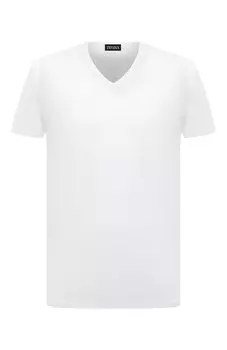 Хлопковая футболка Zegna