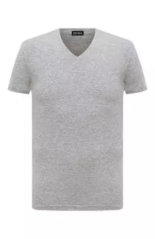 Хлопковая футболка Zegna