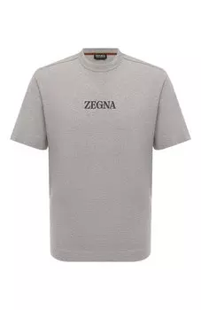 Хлопковая футболка Zegna