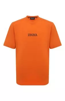 Хлопковая футболка Zegna