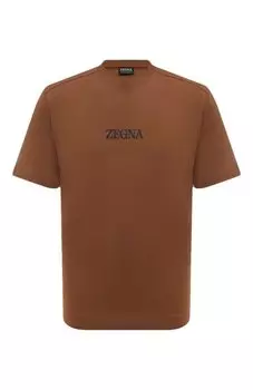 Хлопковая футболка Zegna