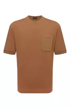 Хлопковая футболка Zegna